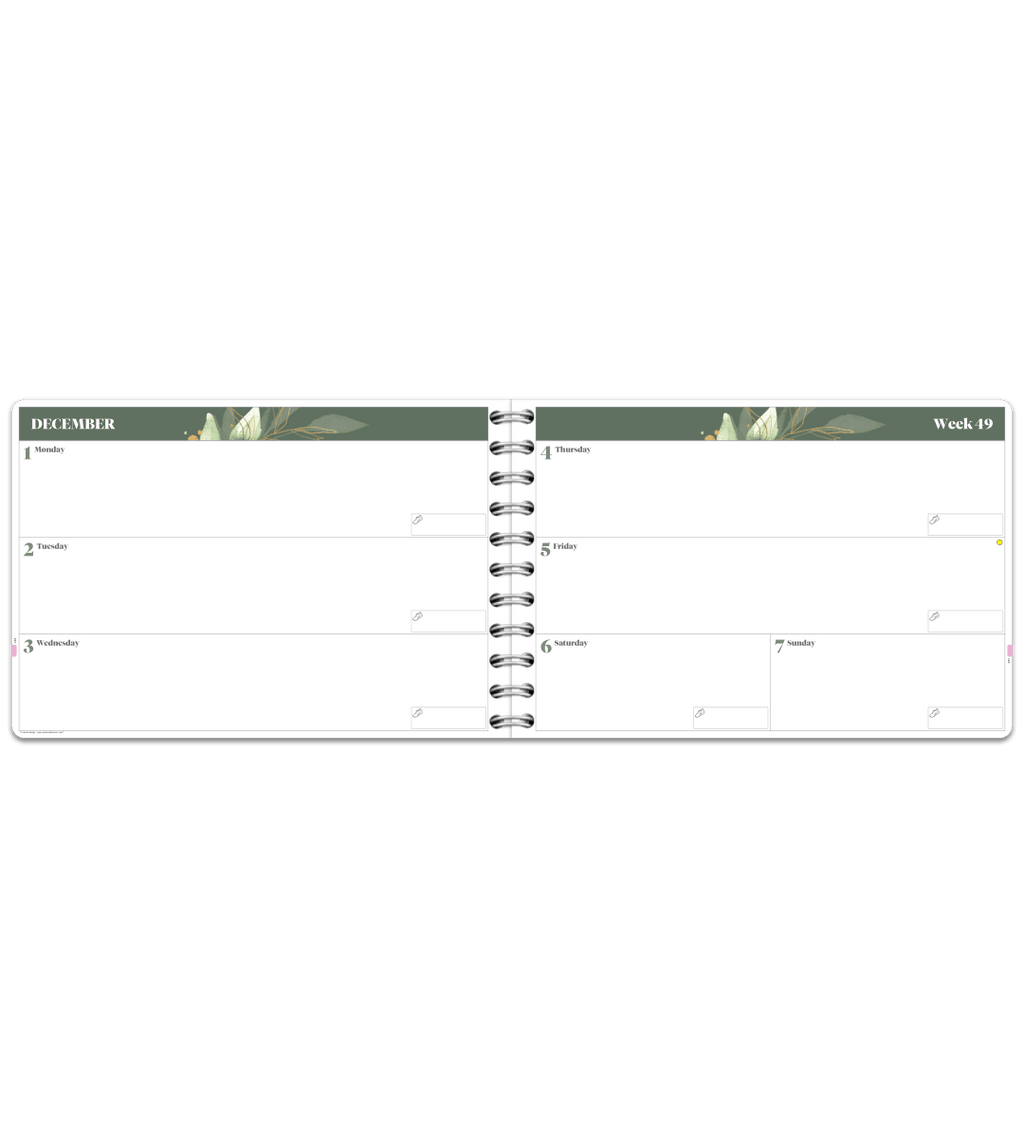 Almanacka - Spiralbindning Stor - Personal Planner