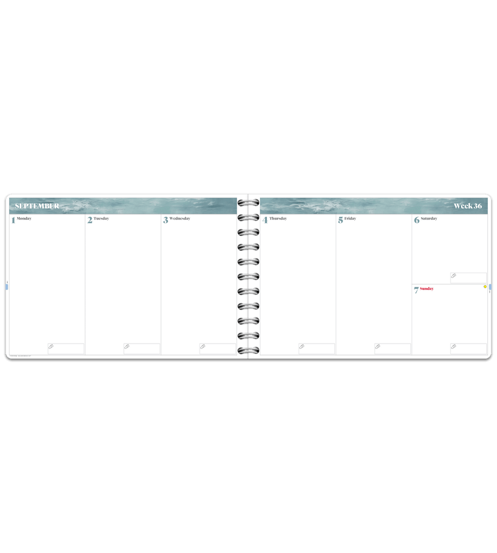 Almanacka - Spiralbindning Stor - Personal Planner