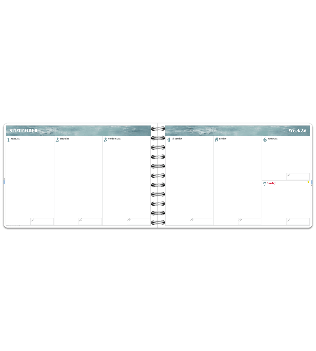 Almanacka - Spiralbindning Stor - Personal Planner