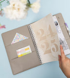 Almanacksfodral - Konstläder A4 - Personal Planner
