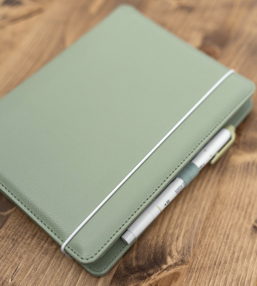 Almanacksfodral - Konstläder A5 - Personal Planner