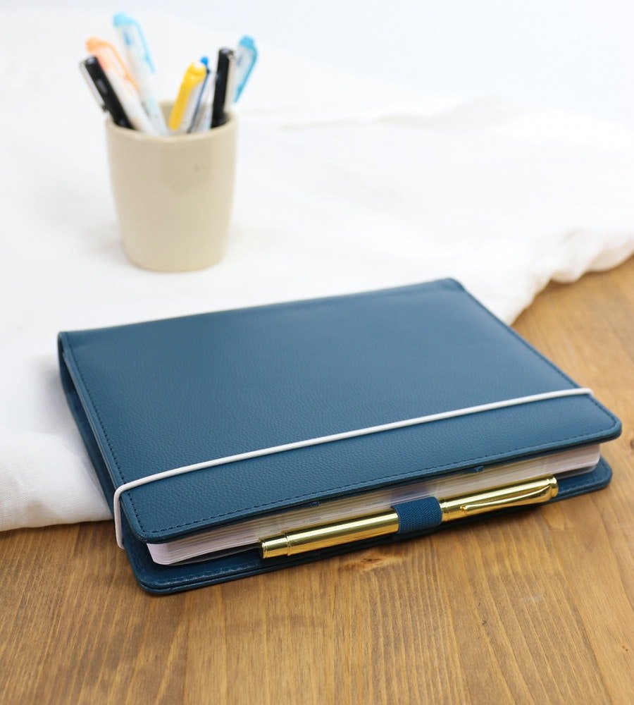 Almanacksfodral - Konstläder A5 - Personal Planner