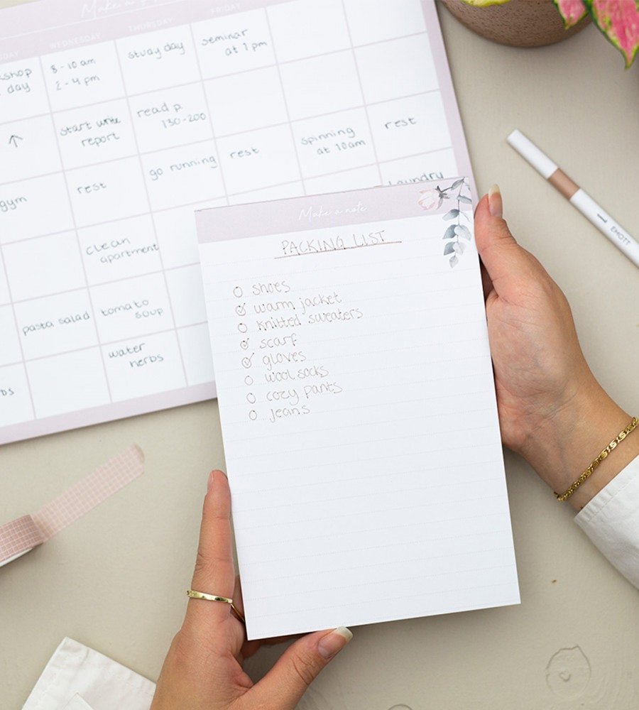 Anteckningsblock - Linjerat A5 - Personal Planner