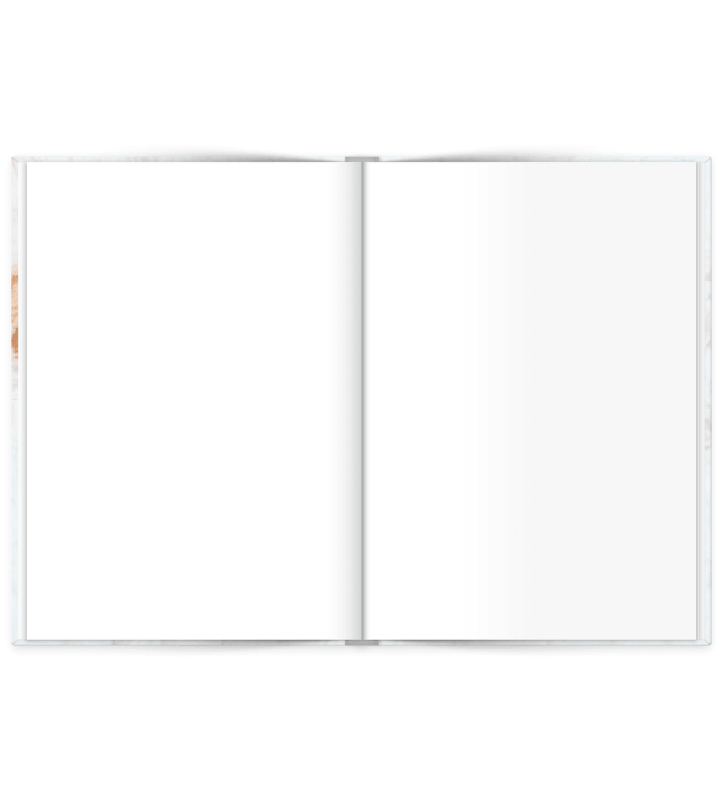 Bokbunden A5 - Dopgästbok - Personal Planner