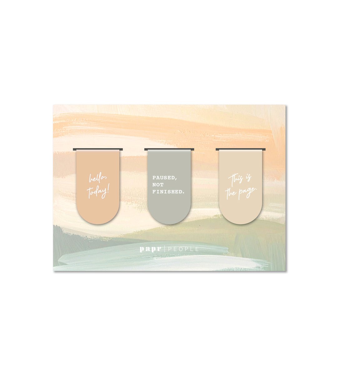 Bokmärken - Magnetbokmärken 3-pack - Personal Planner