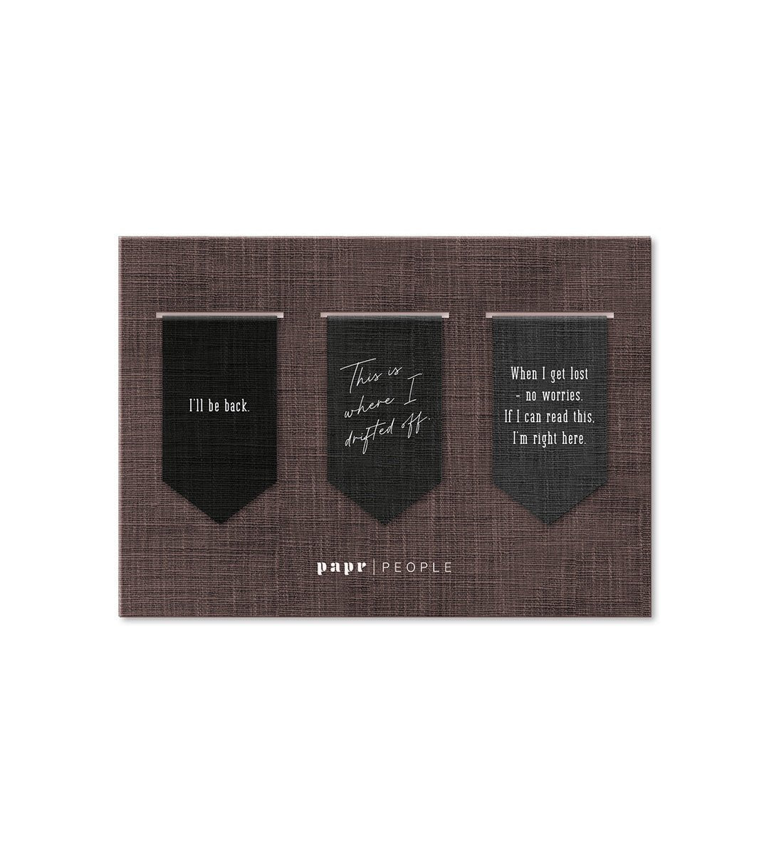 Bokmärken - Magnetbokmärken 3-pack - Personal Planner