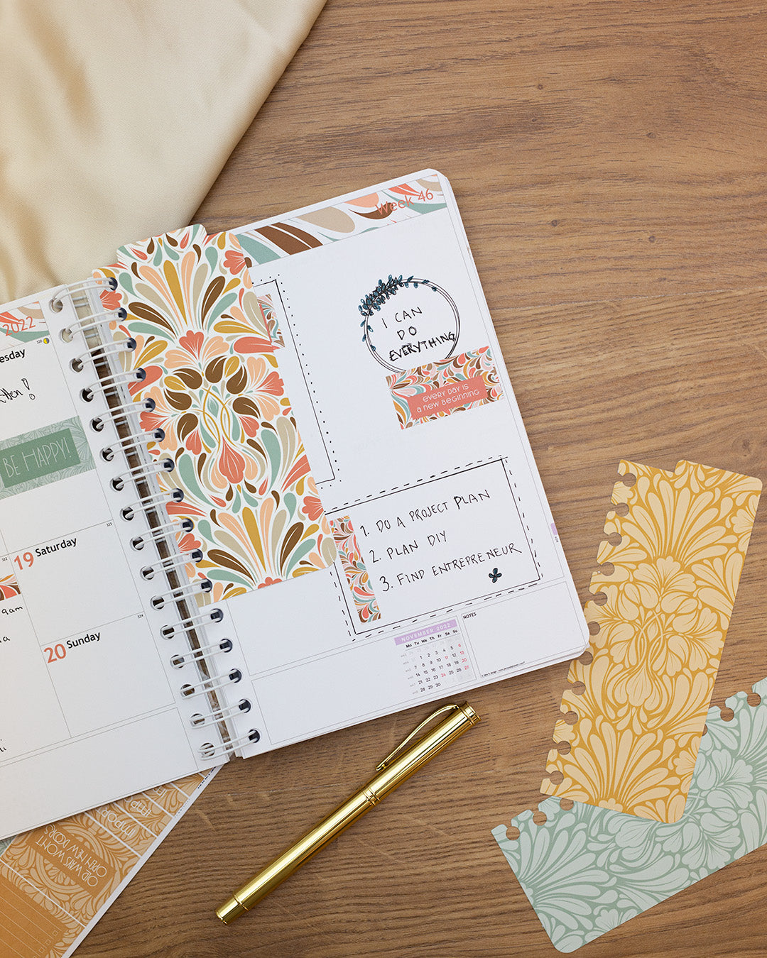 Trenner - Snap In-Trenner für Kalender - 3er Set