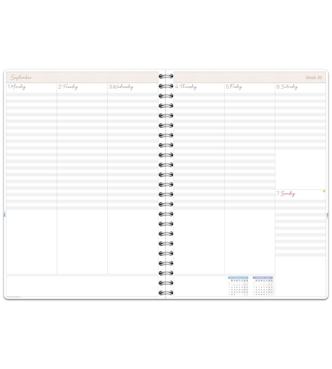 Kalender - Spiralbindung A4