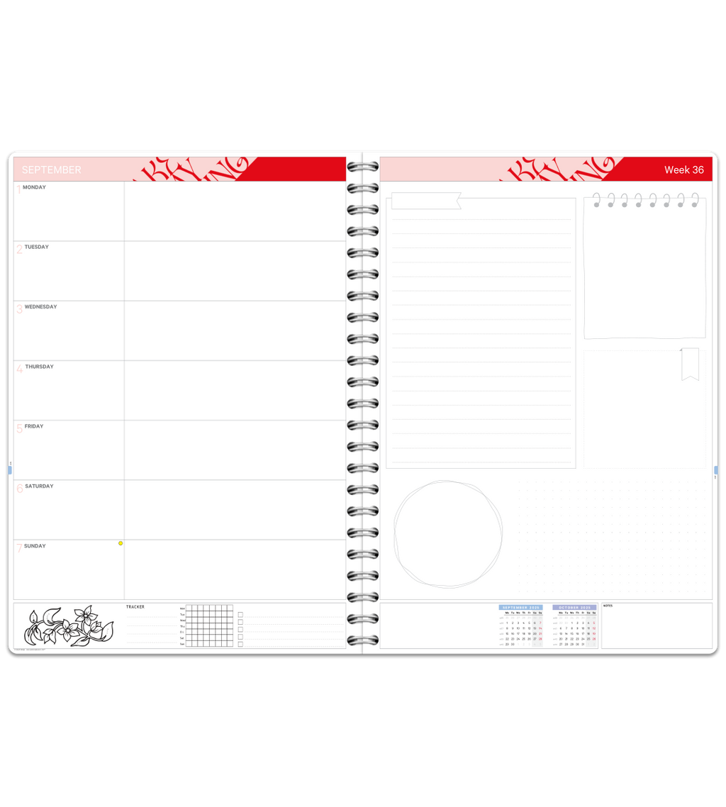 Kalender - Spiralbindung A4