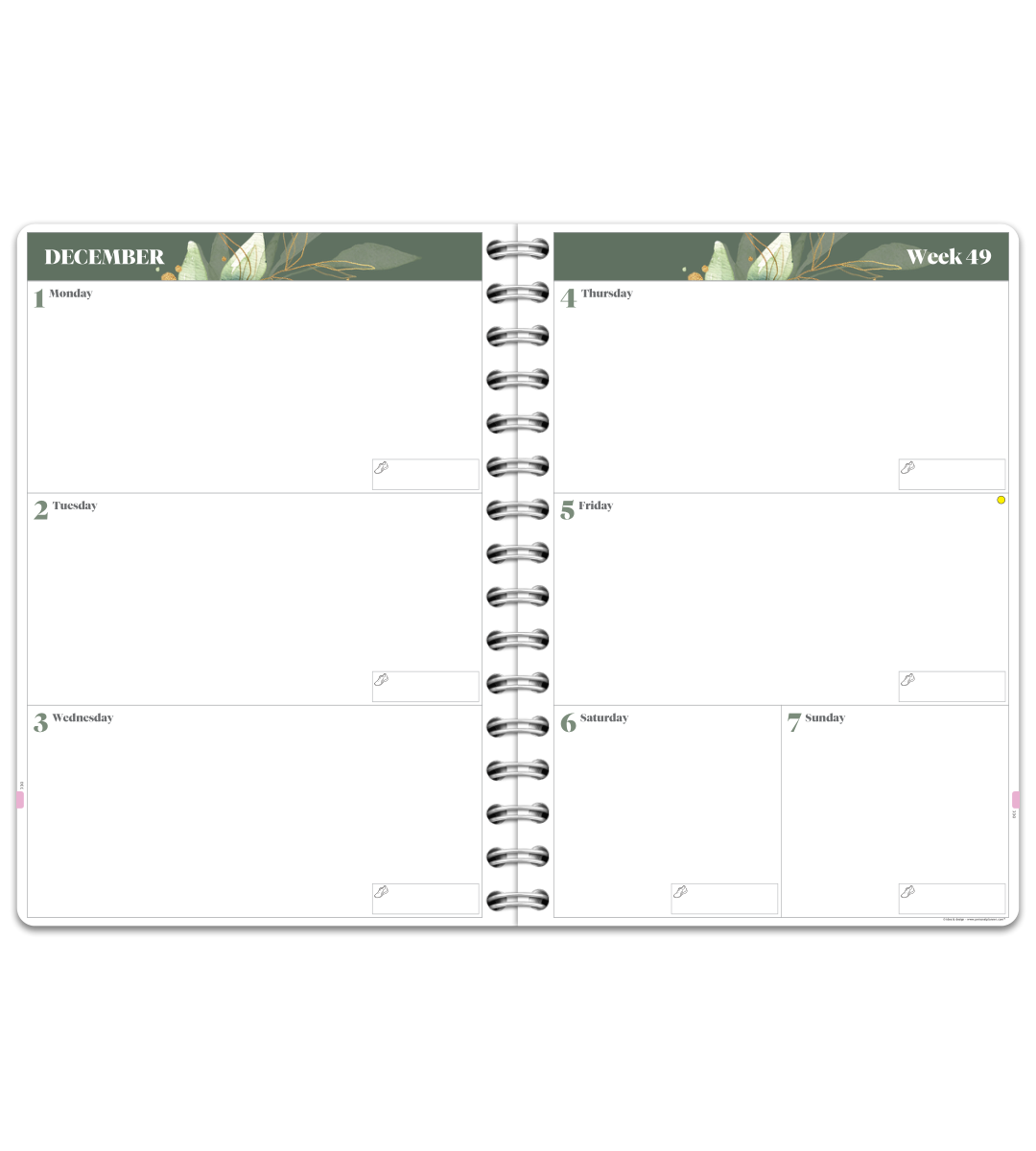 Kalender - Spiralbindung A5