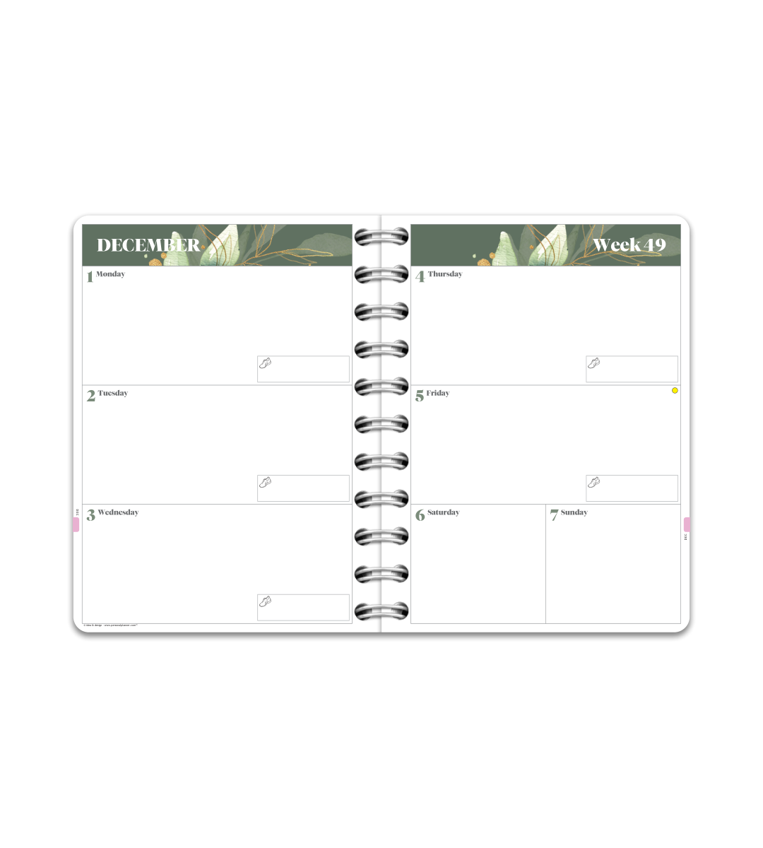Kalender - Spiralbindung A6