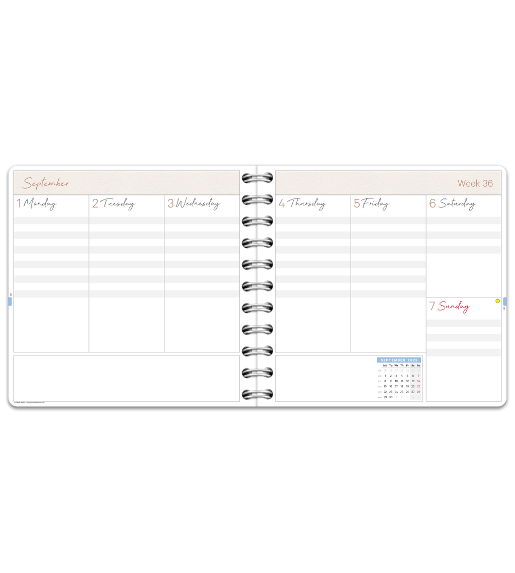 Kalender - Spiralbindung Mittel