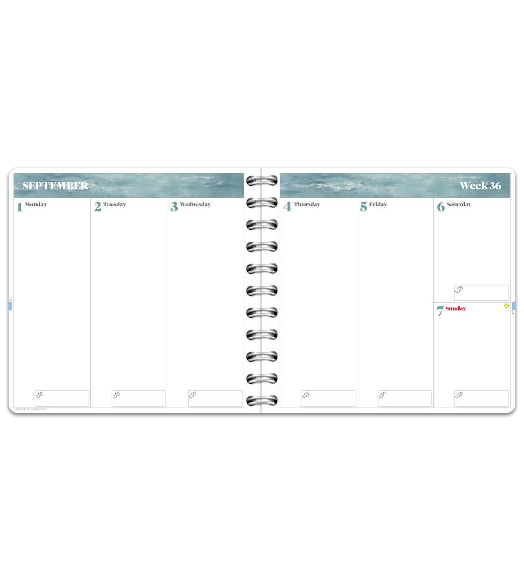 Kalender - Spiralbindung Mittel
