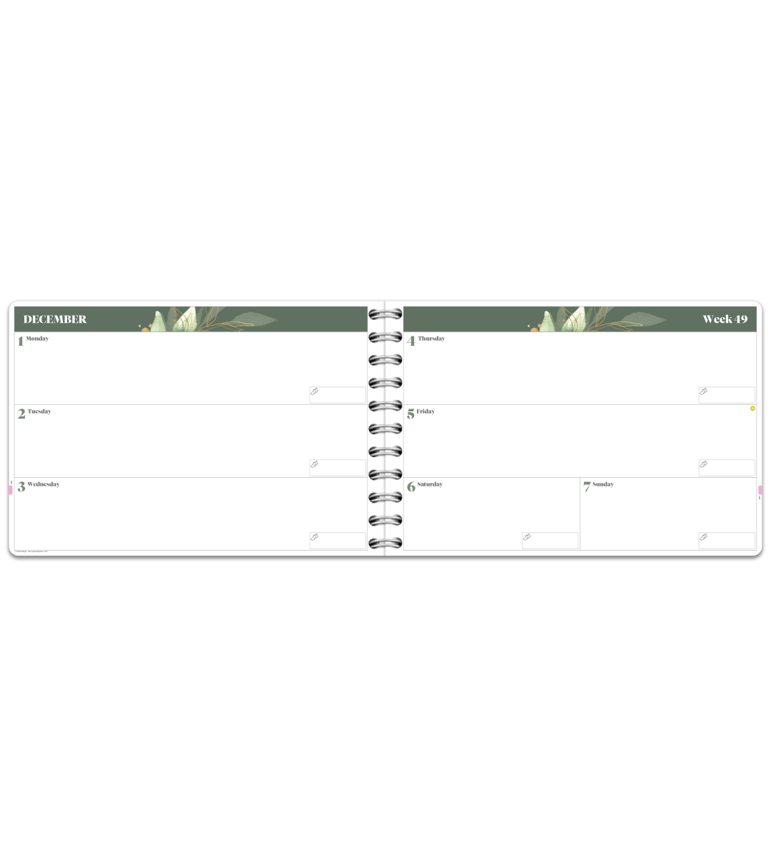 Kalender - Spiralbindung Groß