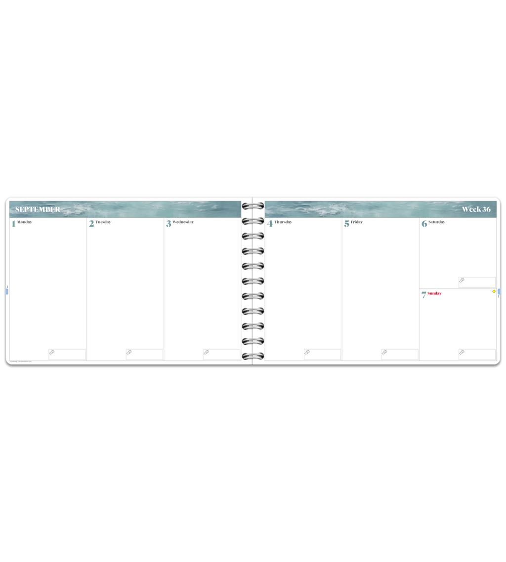 Kalender - Spiralbindung Groß