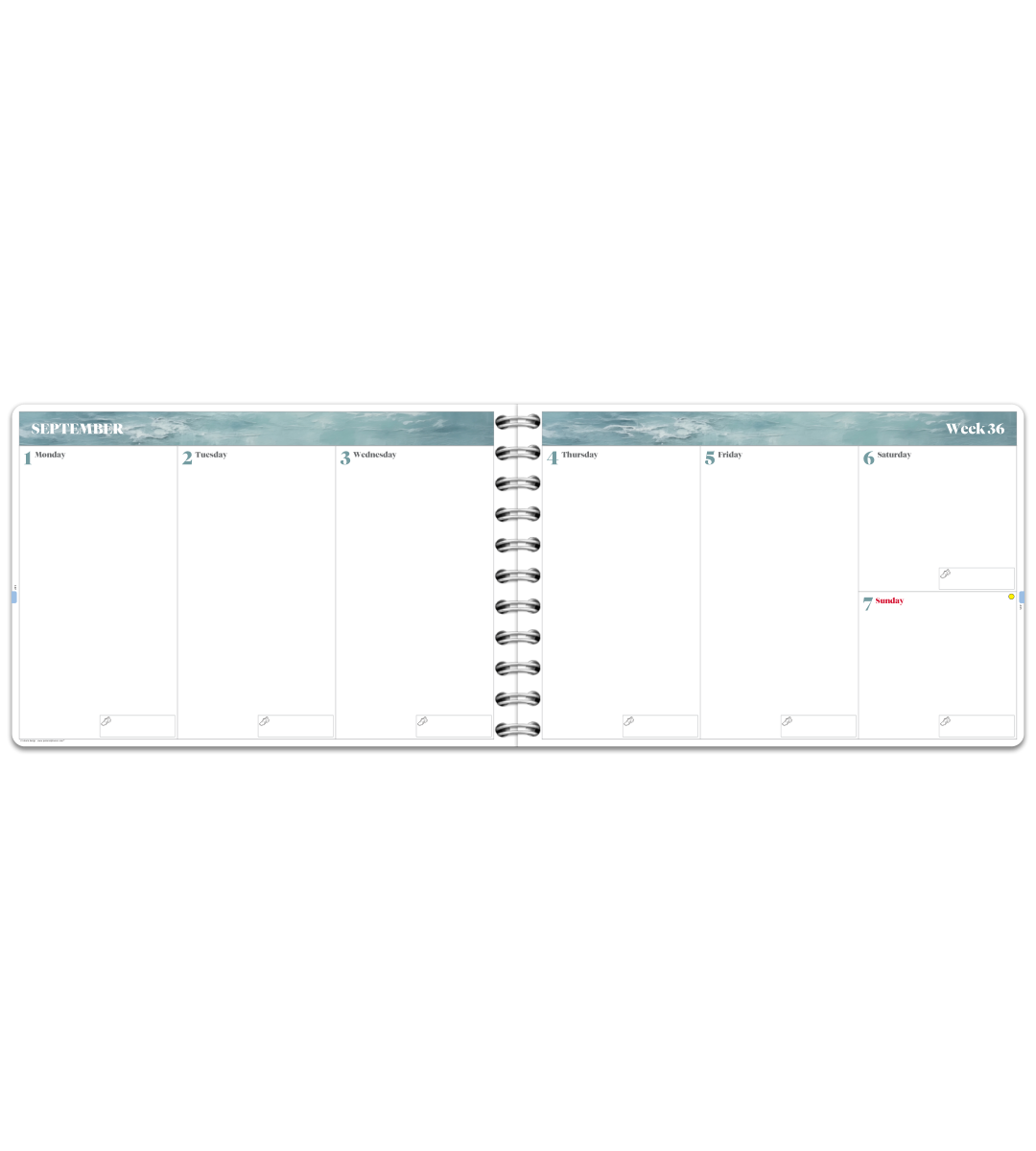 Kalender - Spiralbindung Groß
