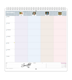 Familienkalender - Wochenübersicht