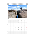Fotokalender - Monatsübersicht