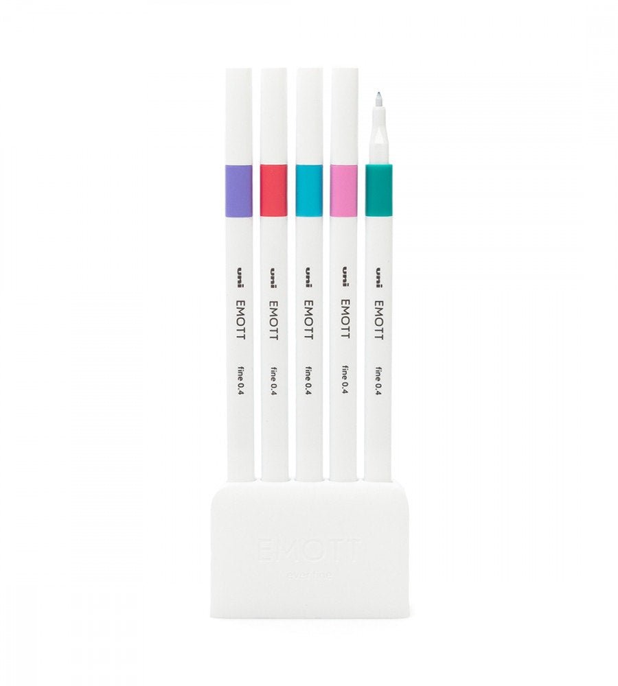 Fineliner - Uni Emott Set - 5-pack - Personal Planner