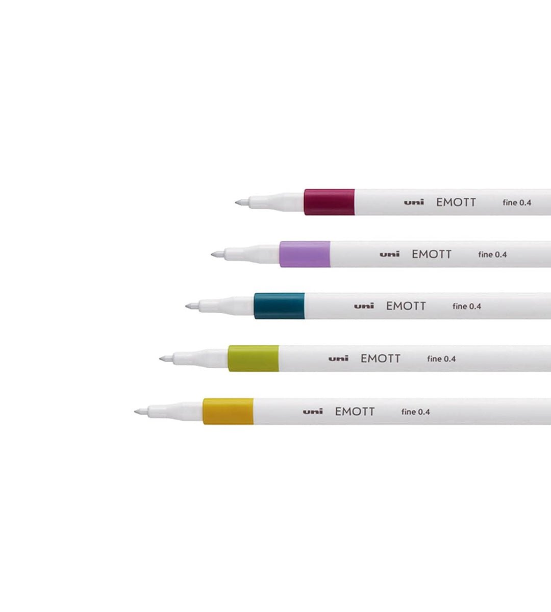 Fineliner - Uni Emott Set - 5-pack - Personal Planner