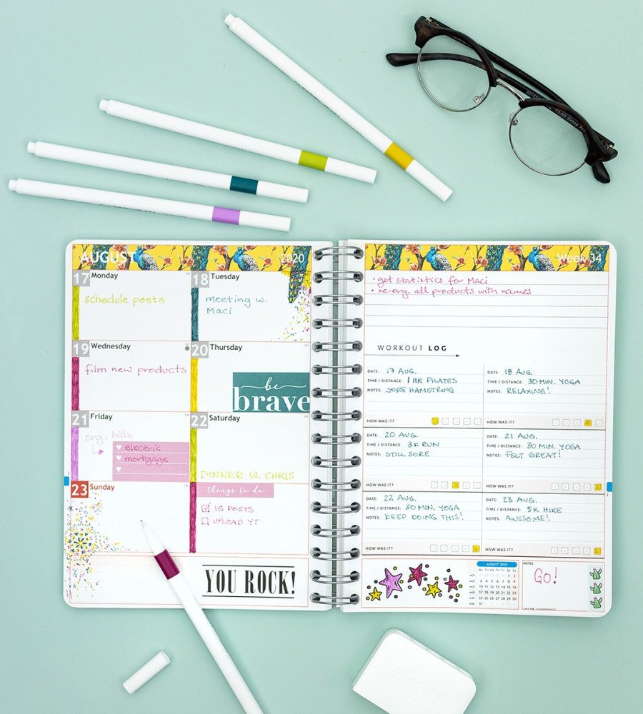 Fineliner - Uni Emott Set - 5-pack - Personal Planner