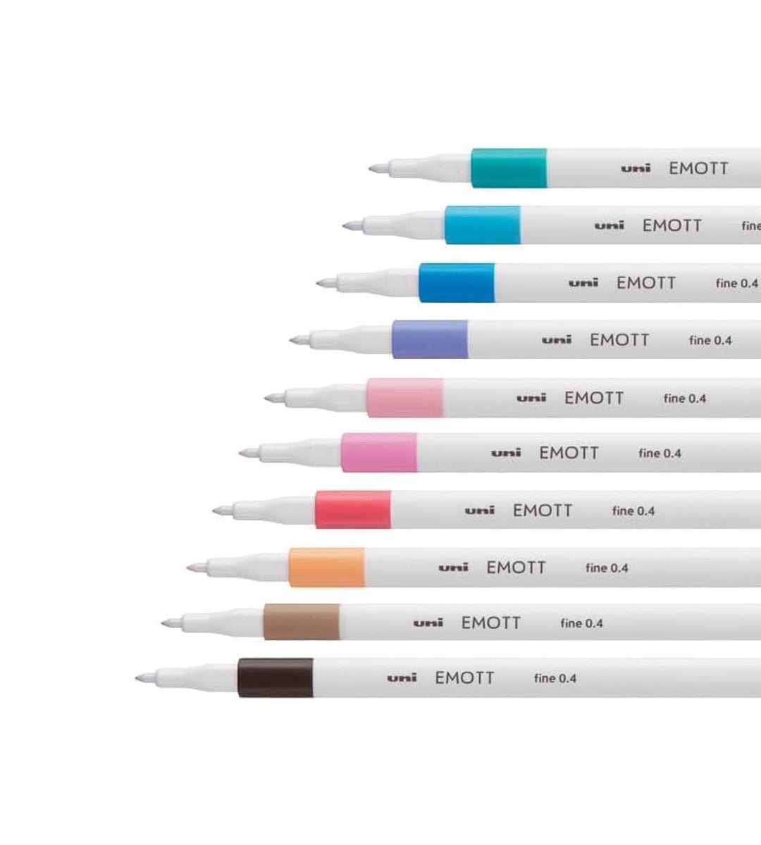 Fineliner - Uni Emott Set no 2 Blooms & Berries 10-pack - Personal Planner