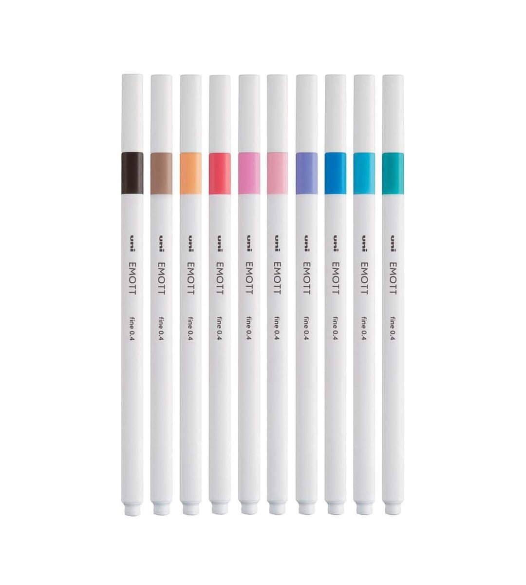 Fineliner - Uni Emott Set no 2 Blooms & Berries 10-pack - Personal Planner