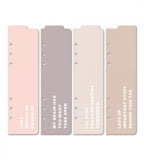 Flikar - Flikar till systemkalender - 4-pack A5 - Personal Planner