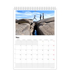 Fotokalender - Månadsöversikt - Personal Planner