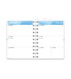 Kalender Smart Design - Spiralbindning Liten/A6 - Personal Planner
