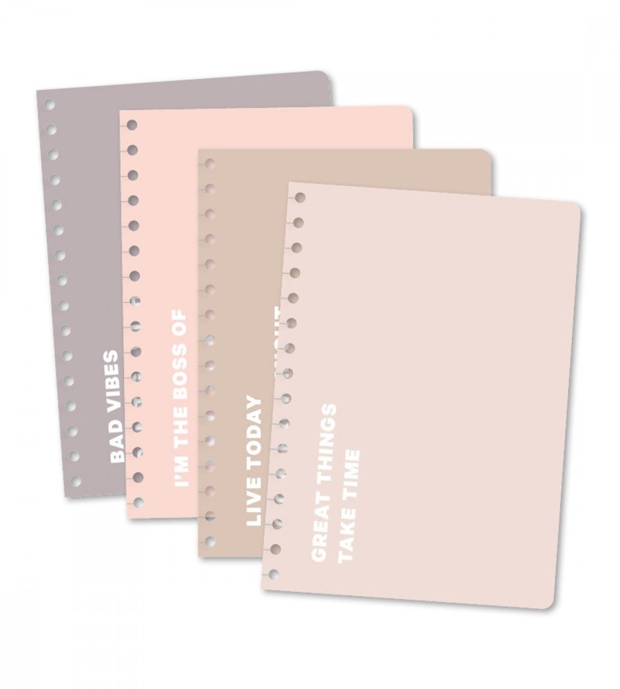 Kit Dusty Blush till almanacka - storlek A5 - Personal Planner