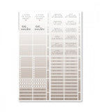 Kit - Lists & Letters till almanacka - Personal Planner