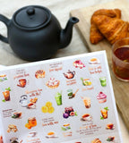 Klistermärken - Afternoon Tea - Personal Planner