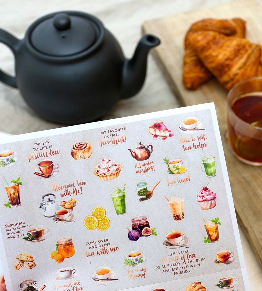 Klistermärken - Afternoon Tea - Personal Planner