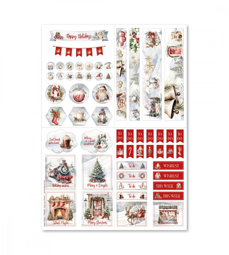 Klistermärken - All Year Round 8-pack - Personal Planner