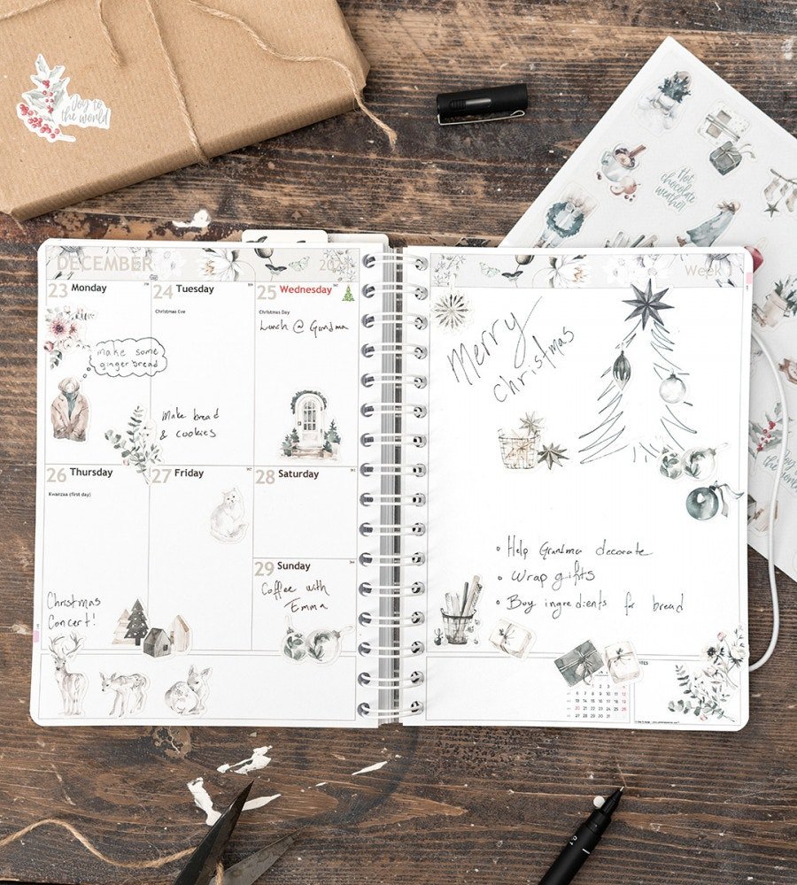 Klistermärken - Christmas Mood - Personal Planner