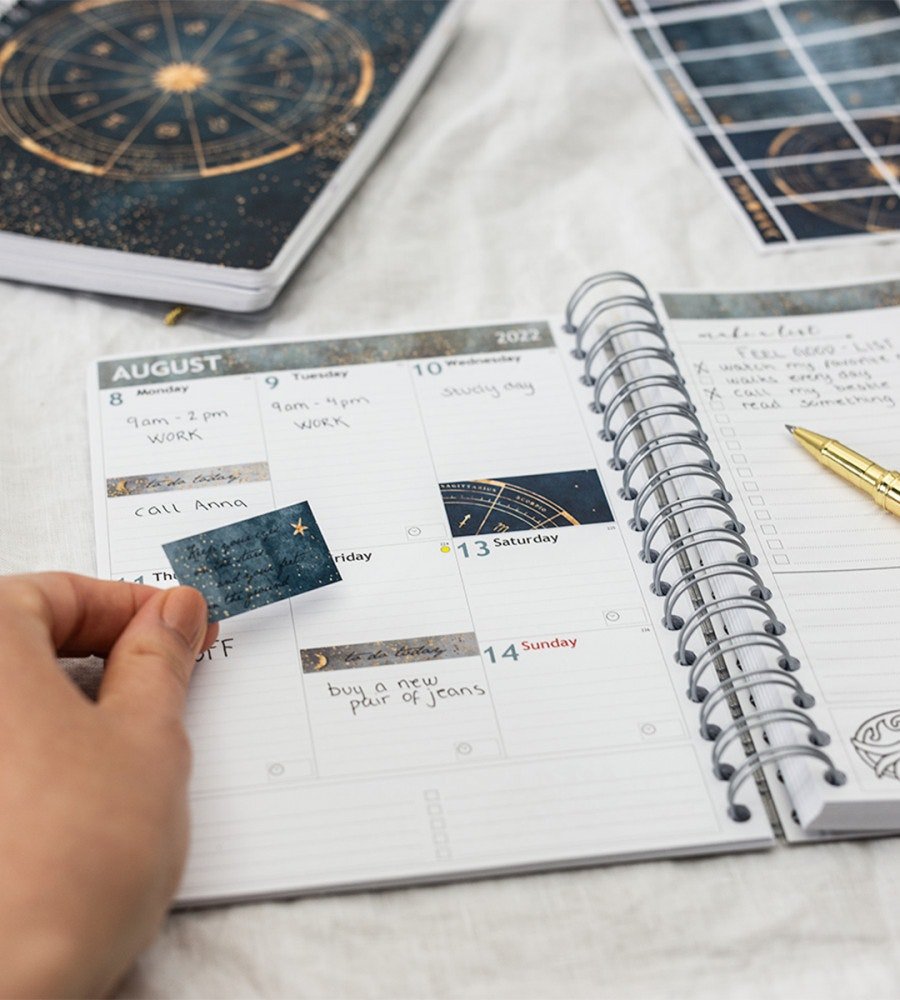 Klistermärken - Galactic Views (Box) - Personal Planner