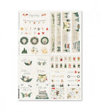 Klistermärken - White Christmas (Spread) - Personal Planner