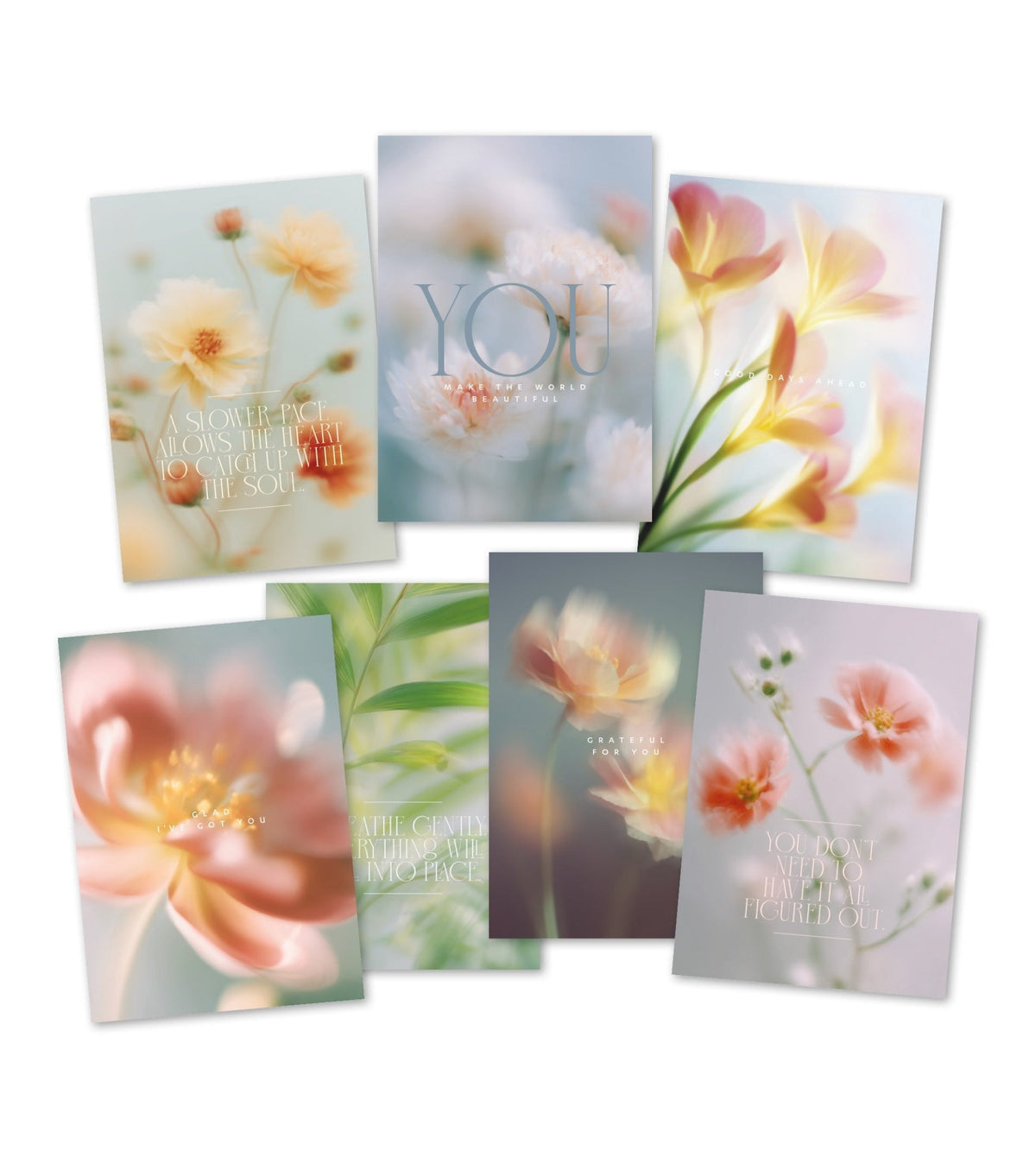 Kort / Miniposters A6 - Flourishing Dreams 15-pack - Personal Planner