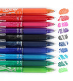 Kulspetspenna - Pilot FriXion Clicker 0.7 - 10-pack - Personal Planner