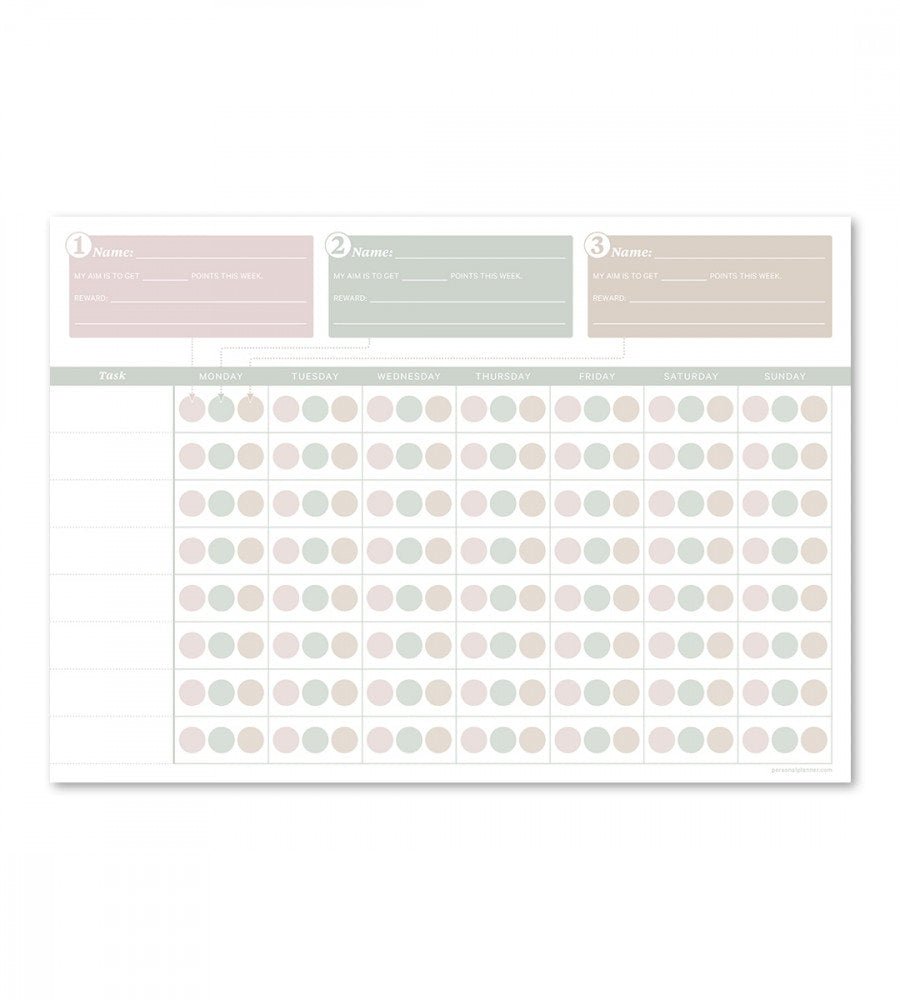 Motivationsblock für Kinder - Personal Planner