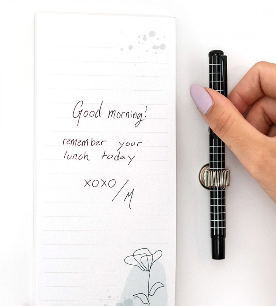 Pennhållare - Magnetisk 2-pack - silver - Personal Planner