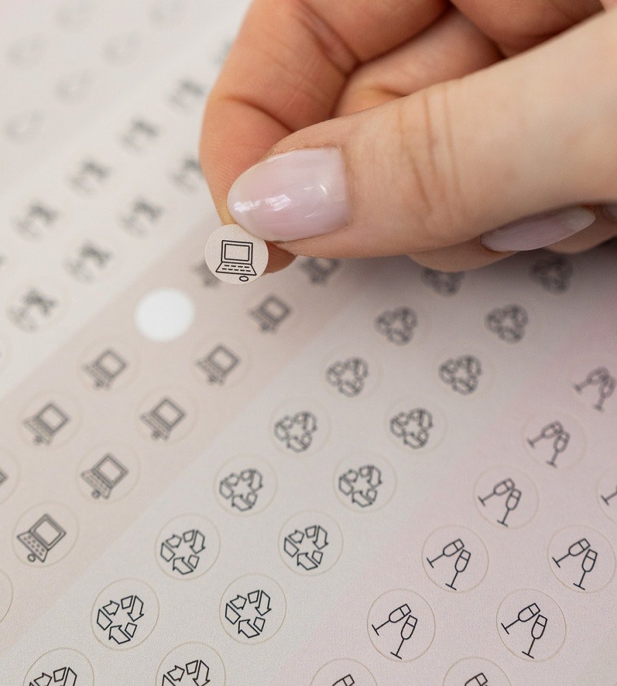 Personliga Klistermärken - Symboler & emojis - Personal Planner