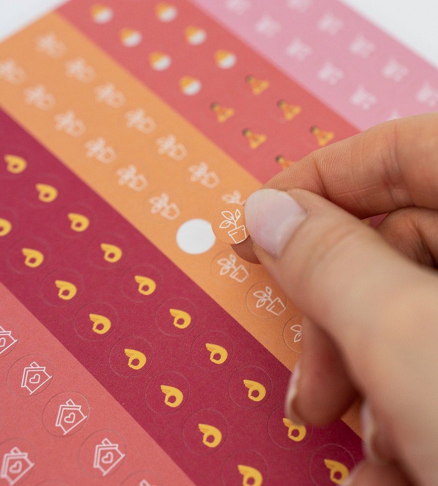 Personliga Klistermärken - Symboler & emojis - Personal Planner