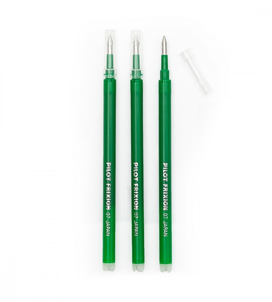 Refill Kulspetspenna - Pilot FriXion Clicker 0.7 - 3-pack - Personal Planner