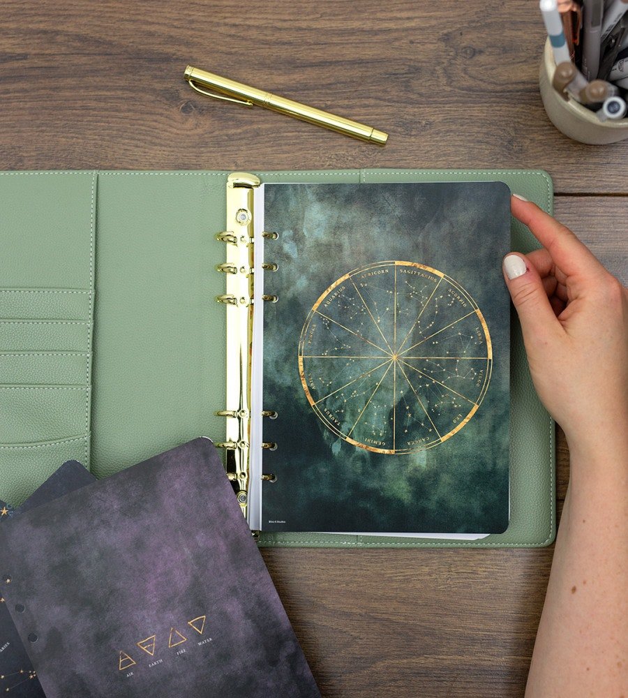 Refillsidor - Utbytbara omslag till systemkalender - A5 - Personal Planner