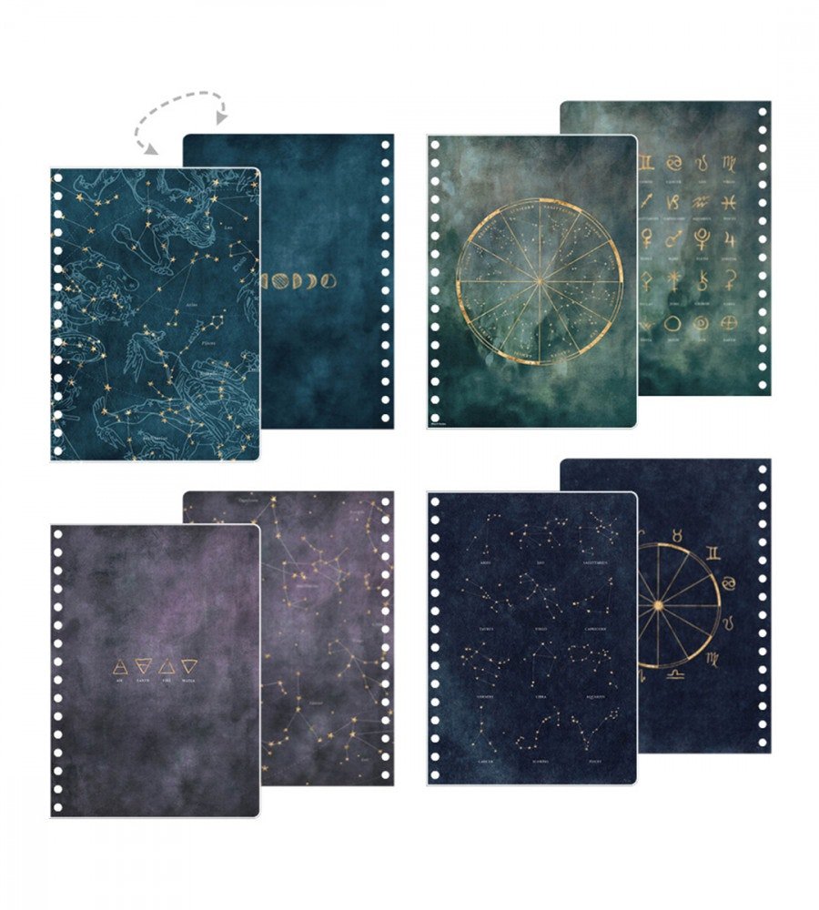 Refillsidor - Utbytbara snap in-omslag till almanacka - A5 - Personal Planner