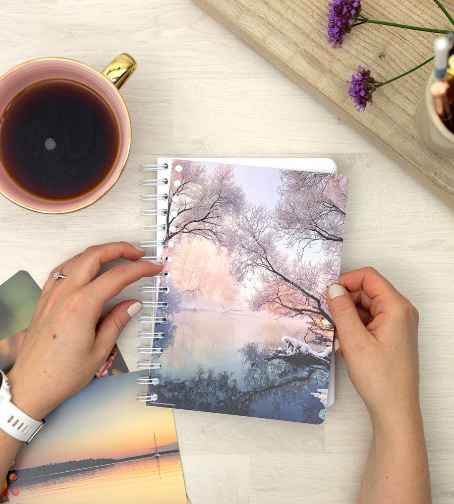 Refillsidor - Utbytbara snap in-omslag till almanacka - A5 - Personal Planner