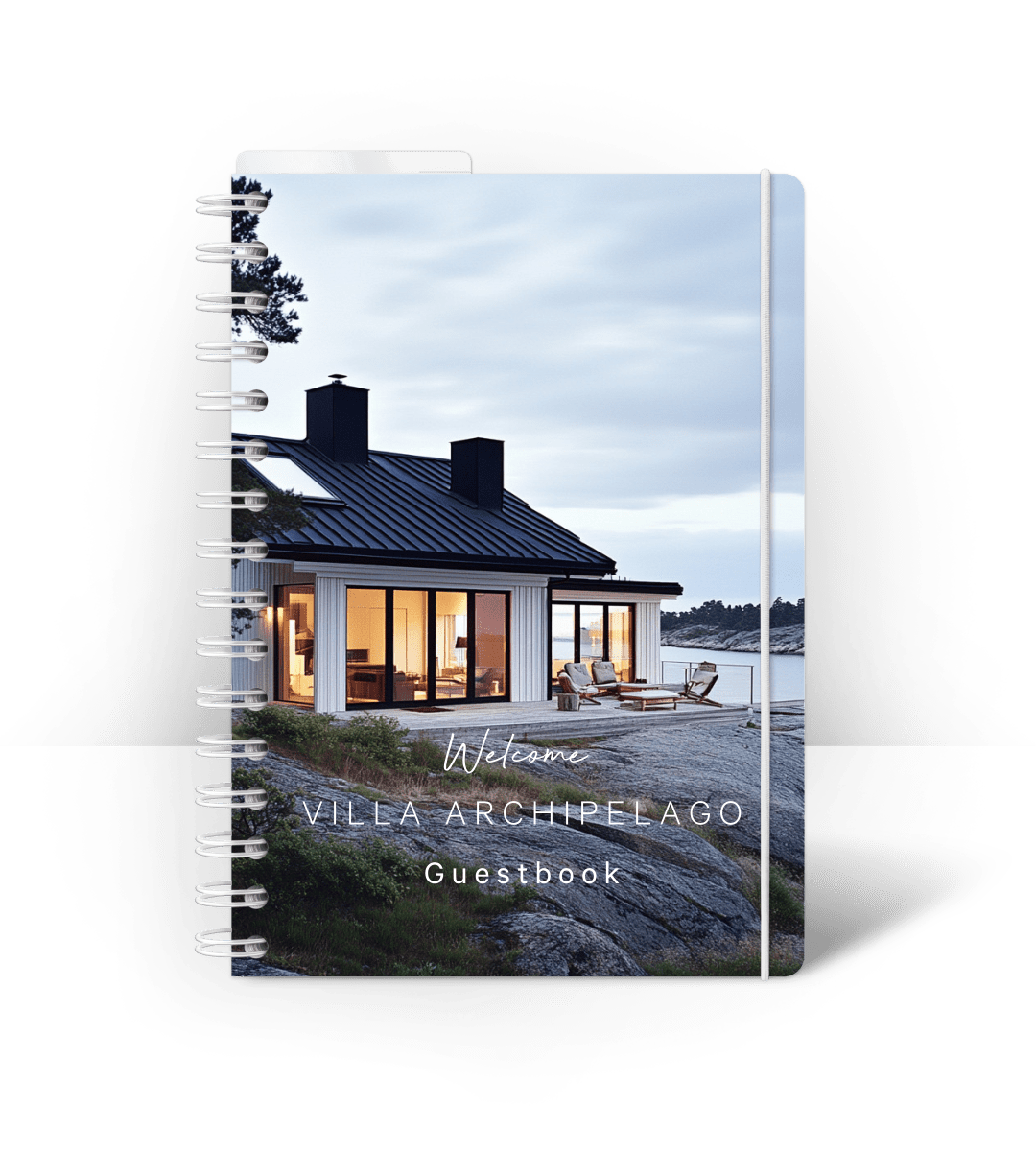 Spiralbindning A5 - Gästbok - Personal Planner