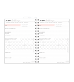 Spiralbindning A5 - Träningsdagbok - Personal Planner